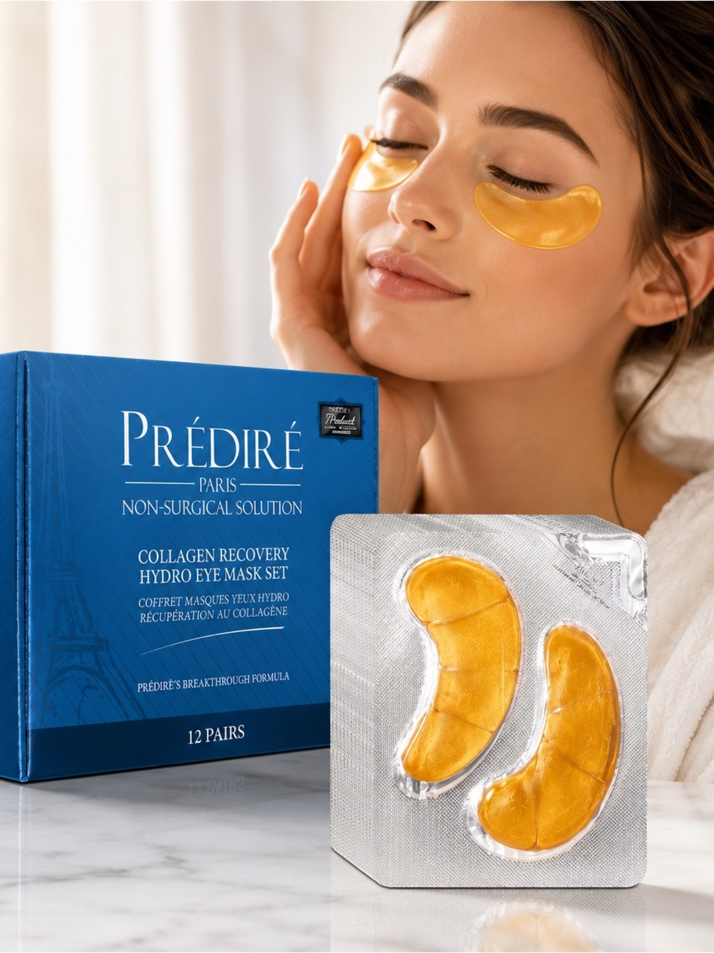 Collagen Recovery Hydro Eye Mask Set (12 PAIRS)